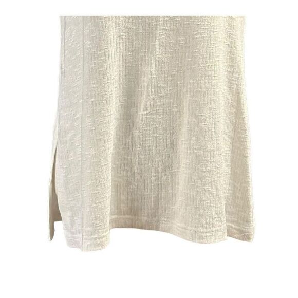 New Sympli Call It A Day Tank Top Shell Size 8 White Classic Minimalist Neutral - Picture 4 of 10